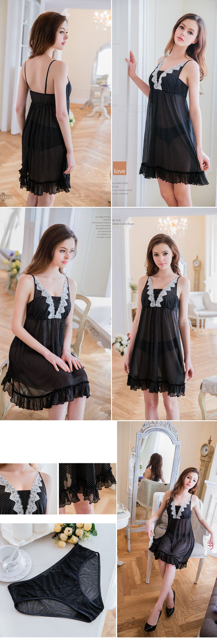 NEW SEXY LINGERIE Anna Berry 77 88 Big size slip s