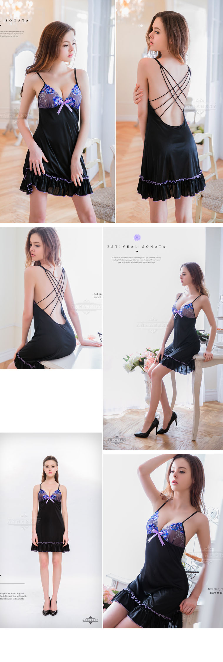 NEW SEXY LINGERIE Anna Berry 77 88 Big size slip s