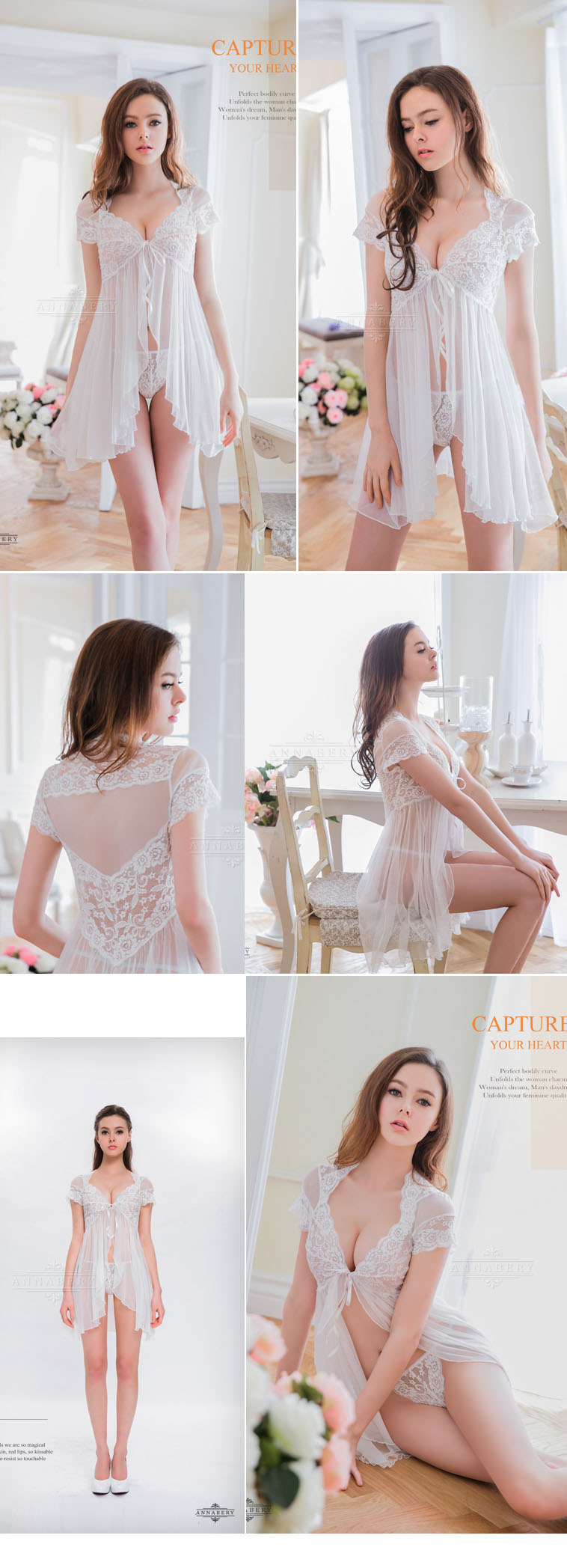 NEW SEXY LINGERIE Anna Berry 77 88 Big size slip s