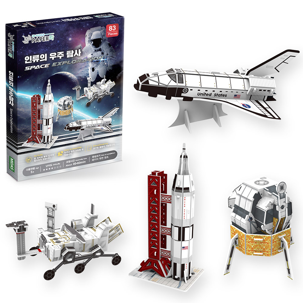 MSCT_[페이퍼락] 인류의 우주 탐사(4종) SC801