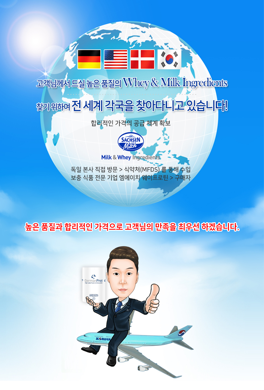 German bag whey 4kg WPC health supplements Protein