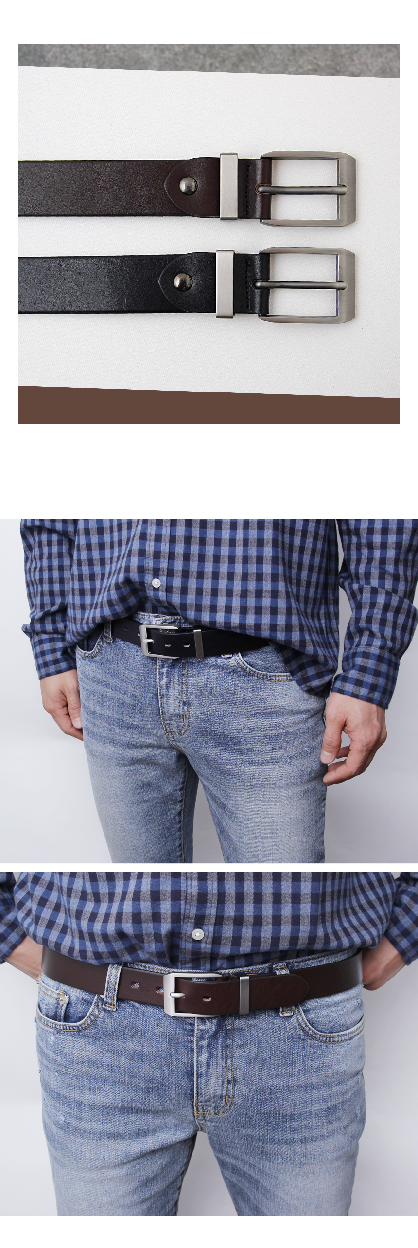 NEW MEN FASHION BELT Men's Casual Leather Belt 