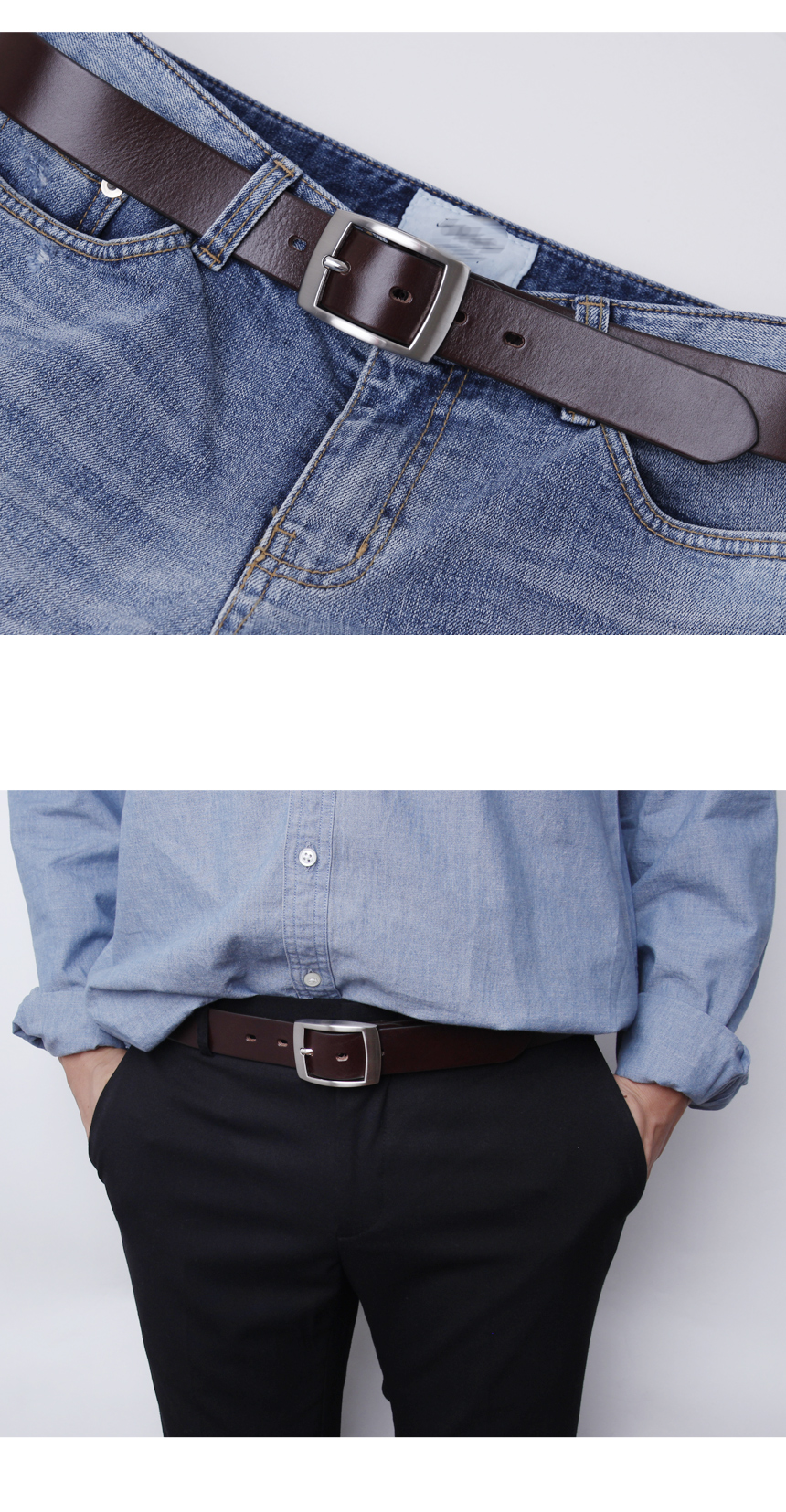 NEW MEN FASHION BELT Men's Casual Leather Belt 