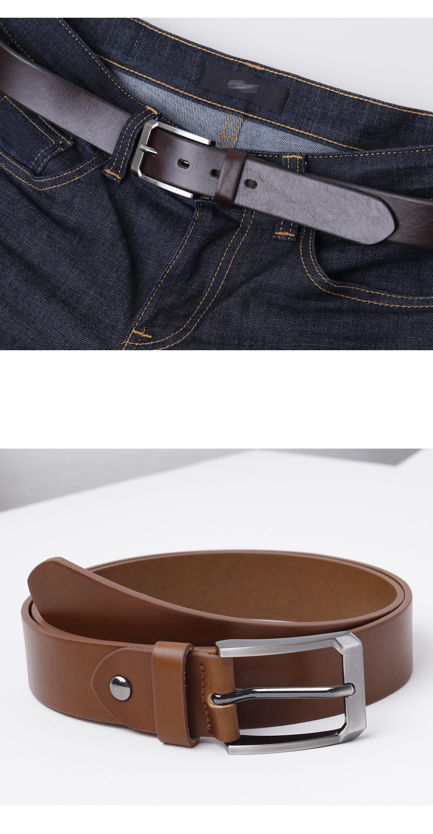 NEW MEN FASHION BELT Men's Casual Leather Belt 
