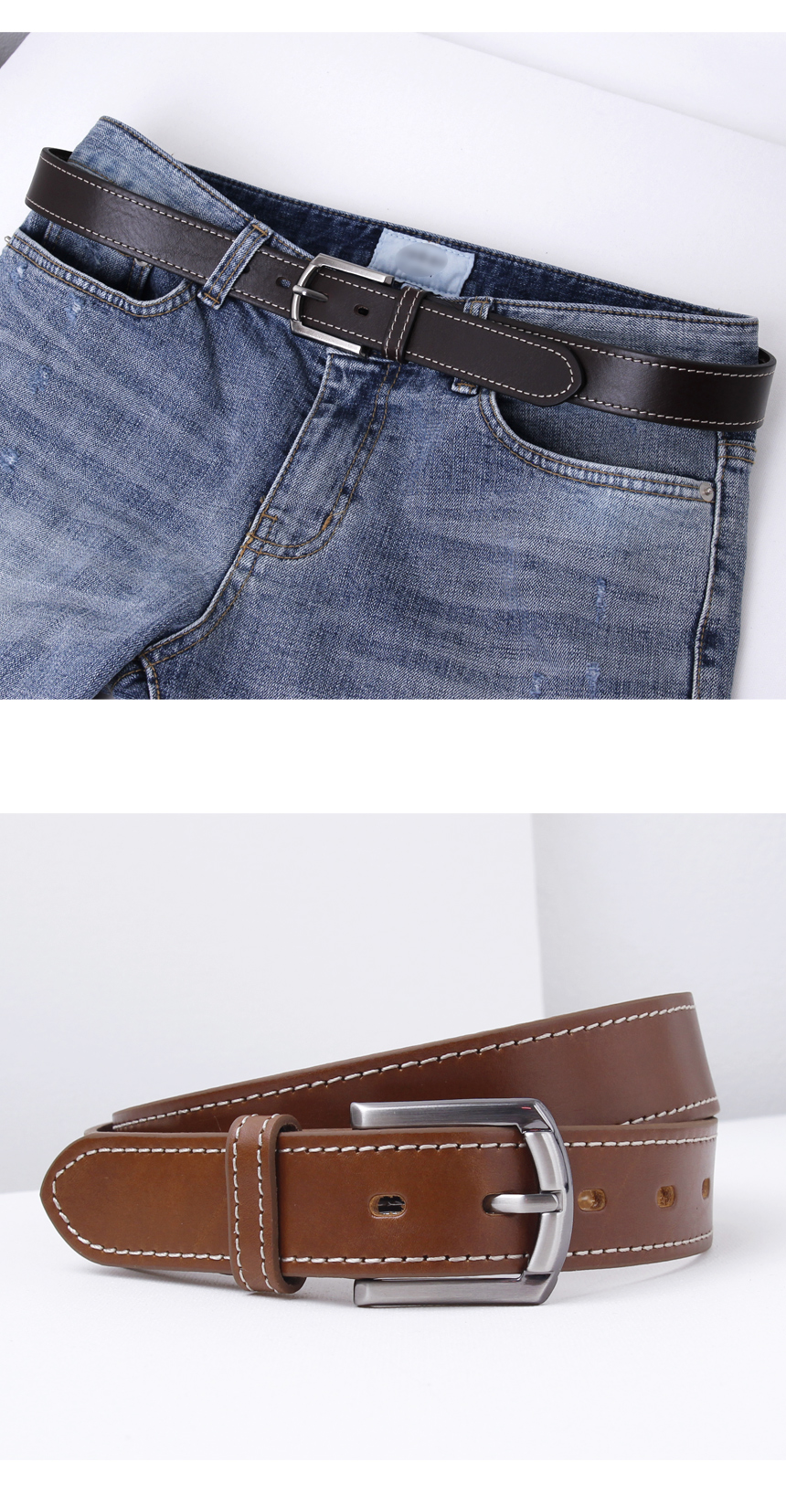 NEW MEN FASHION BELT Men's Casual Leather Belt 