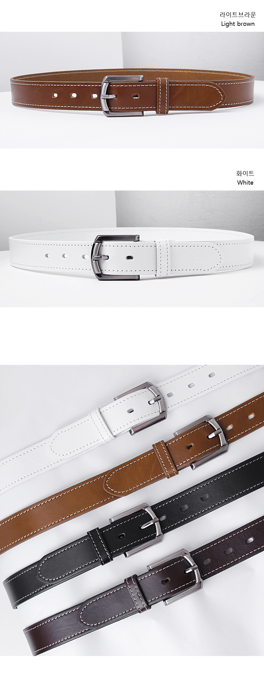NEW MEN FASHION BELT Men's Casual Leather Belt 