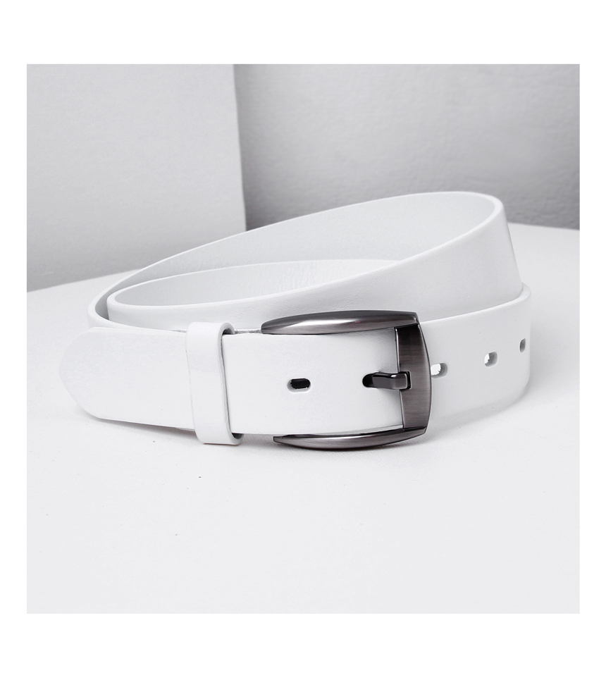 NEW MEN FASHION BELT Simple Belt Buckle Men's L