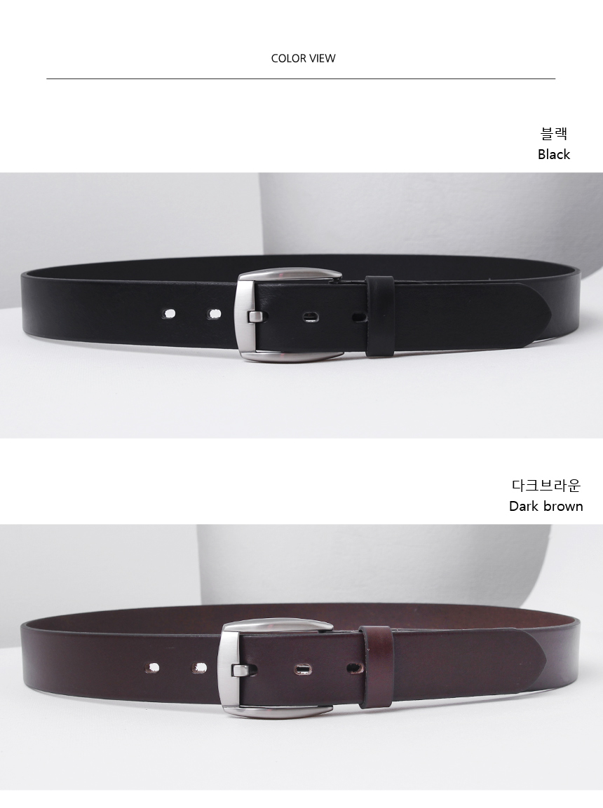 NEW MEN FASHION BELT Simple Belt Buckle Men's L