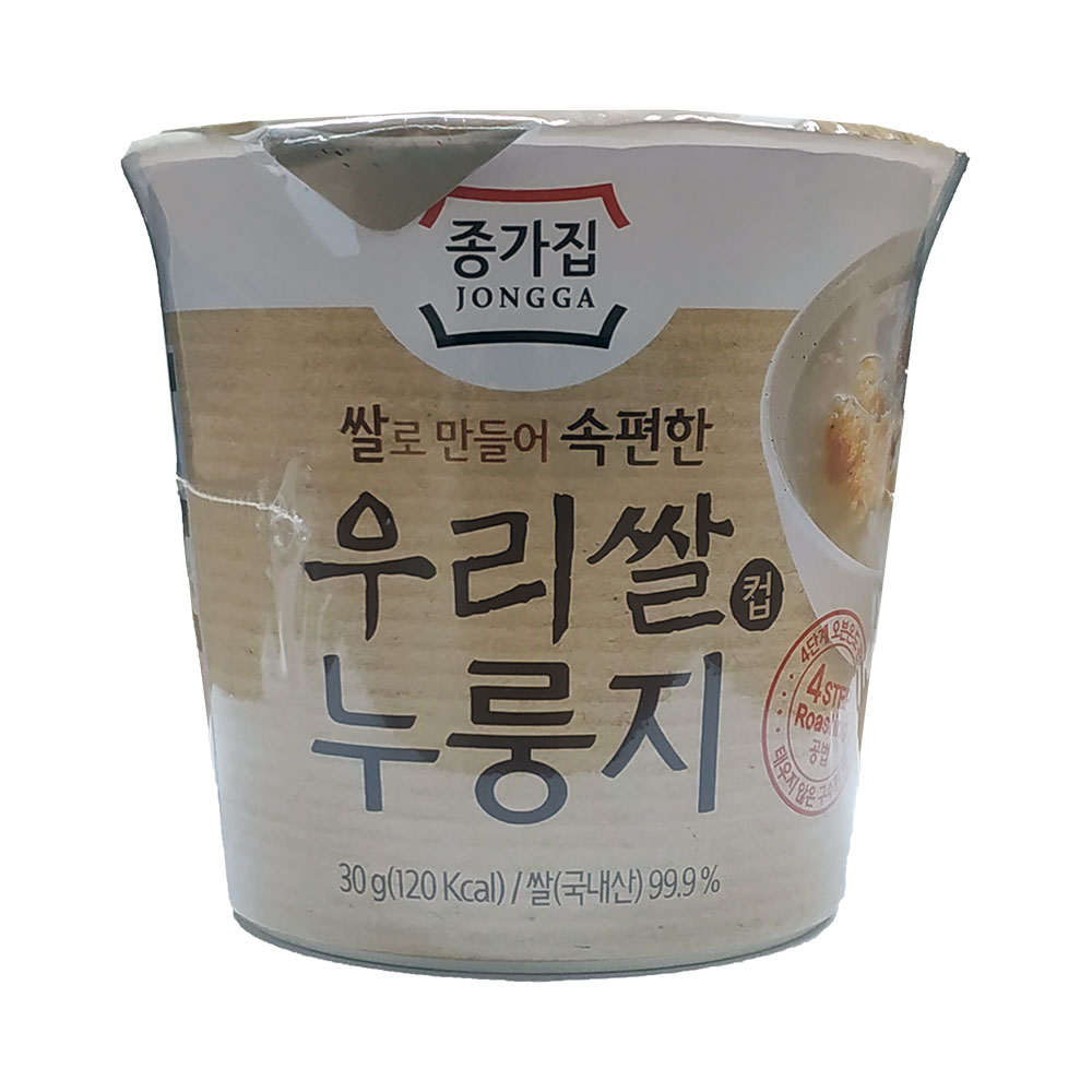 Dfav 청정원 우리쌀 컵누룽지 30g X 12EA
