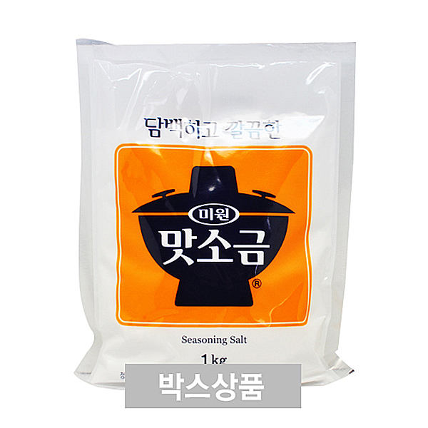 Dfav 대상 청정원 미원 맛소금 1kg X 20EA