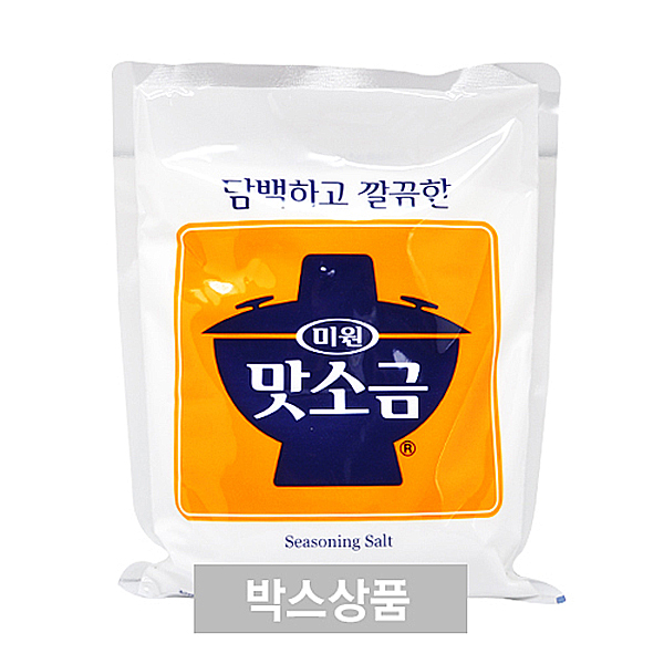 Dfav 대상 청정원 미원 맛소금 2kg X 6EA