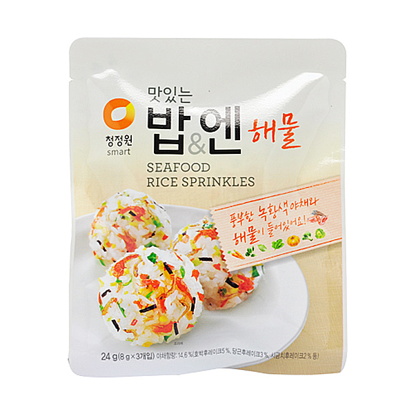 Dfav 청정원 맛있는 밥&amp;엔 해물 24g(8g x 3개입)