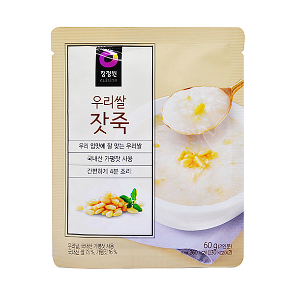Dfav 청정원 우리쌀 잣죽 60g 2인분