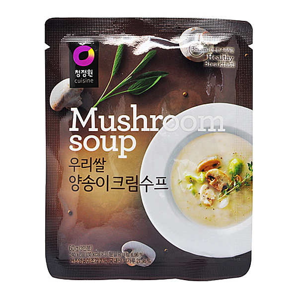Dfav 청정원 우리쌀 양송이크림수프 60g 3인분