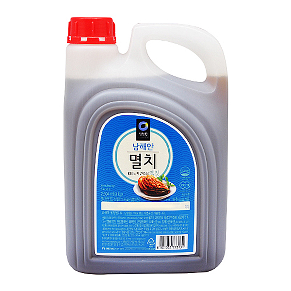 Dfav 청정원 남해안 멸치 액젓 2504ml(3kg)