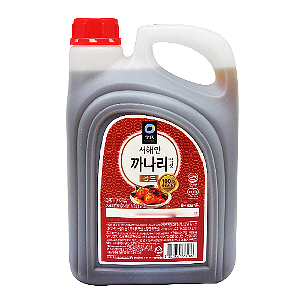 Dfav 청정원 서해안 까나리 액젓 골드 2491ml(3kg)