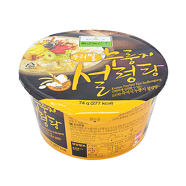 Dfav 칠갑농산 우리쌀 누룽지 설렁탕 74g