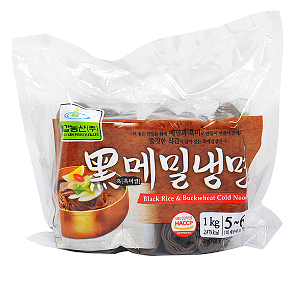 Dfav 칠갑농산 흑미쌀 메밀냉면 1kg