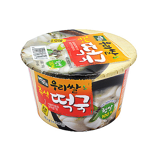 Dfav 백제식품 우리쌀 즉석떡국 163g