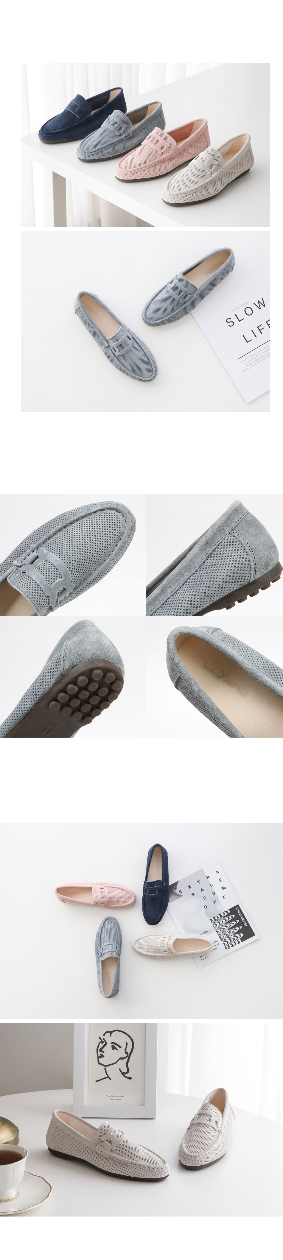 retro all-match small leather shoes  KF82708