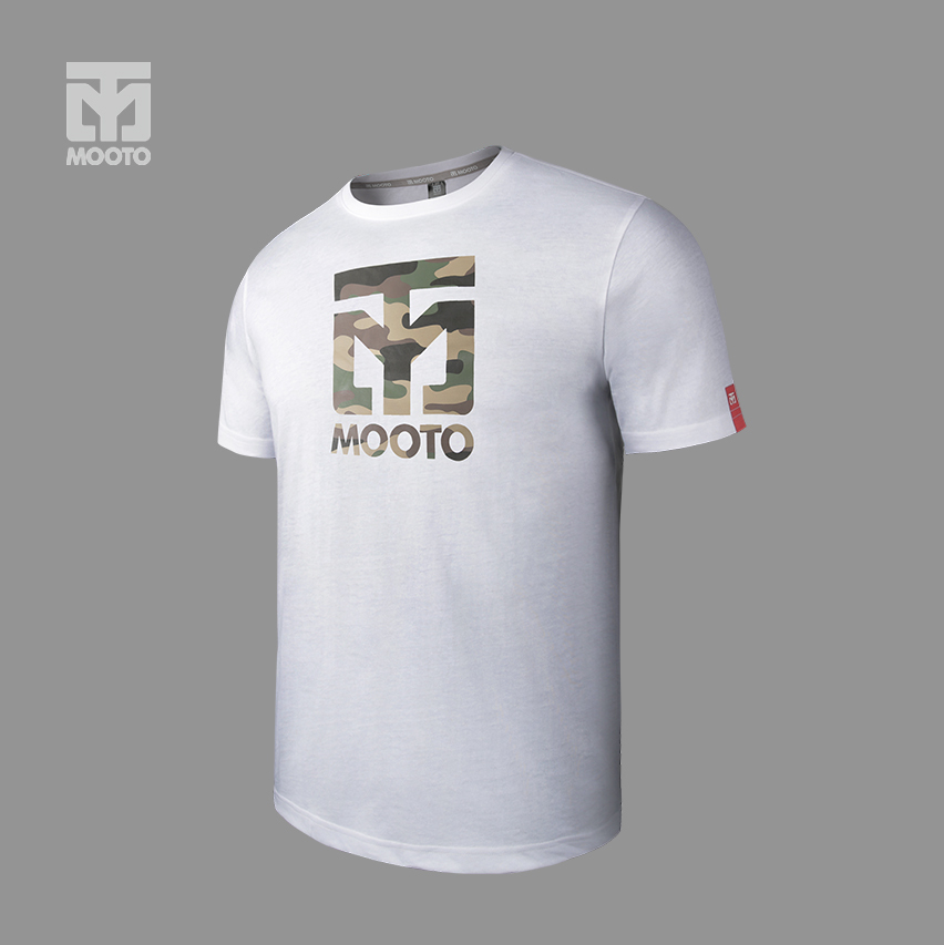 Style Round MOOTO MilitaryT-shirt_White