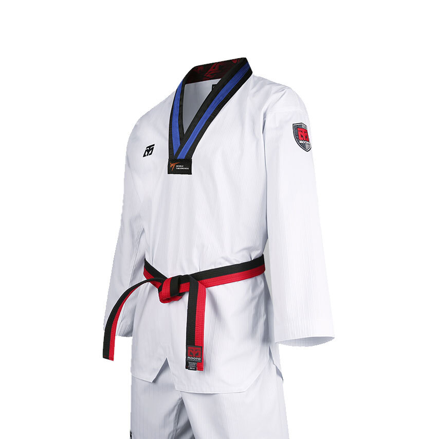 Basic 4.5-2Poom Uniform [Blue Stripe BK-Neck]