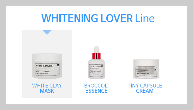 NEW SKIN MASQUE WHITENING LOVER White Clay Mask