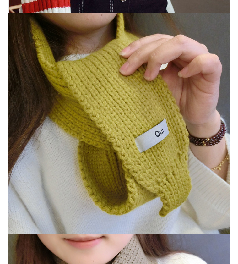 Petite auer muffler 11color cashmere knit winter s