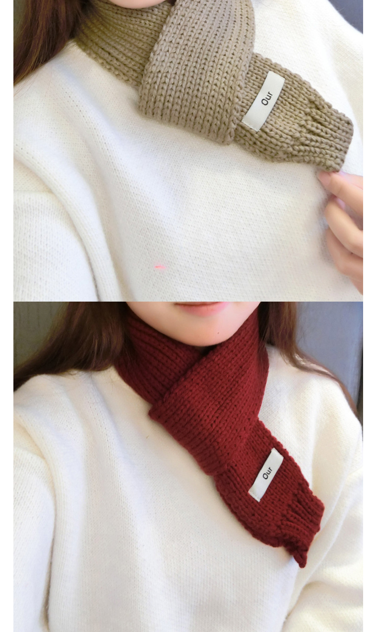 Petite auer muffler 11color cashmere knit winter s