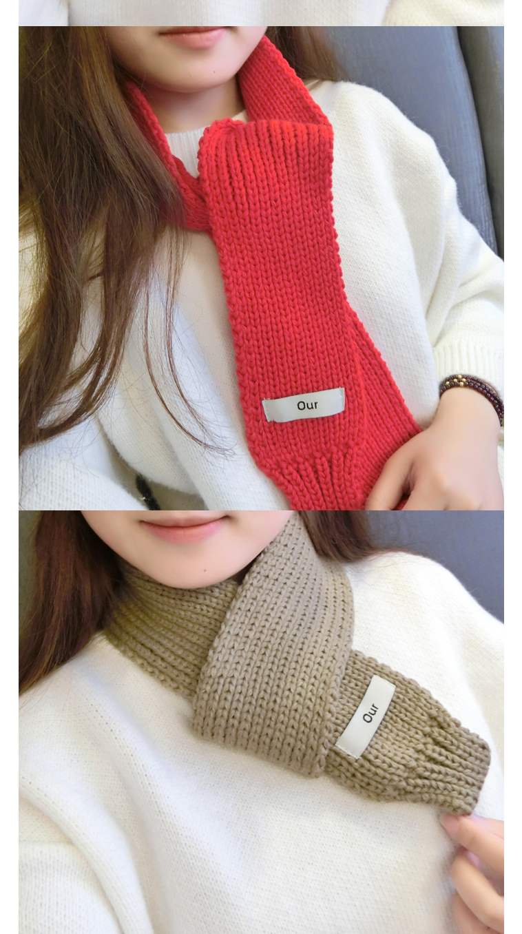Petite auer muffler 11color cashmere knit winter s