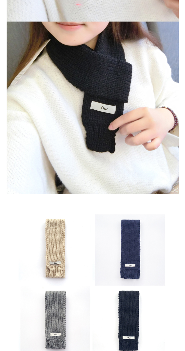 Petite auer muffler 11color cashmere knit winter s