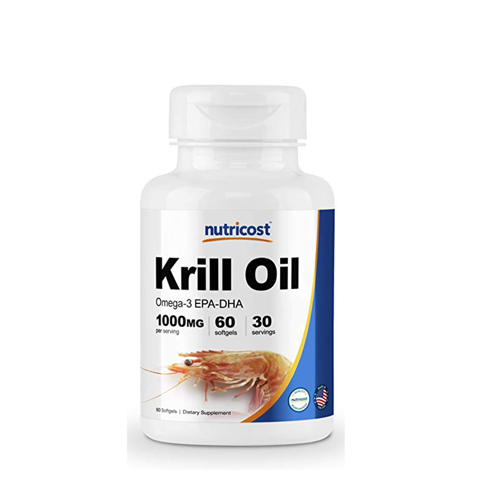Nutricost 크릴오일 Krill Oil 60cap