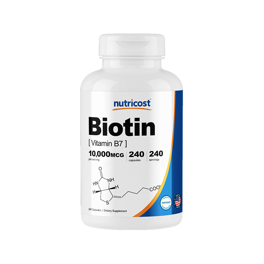 Nutricost 바이오틴 비오틴 Biotin 240cap