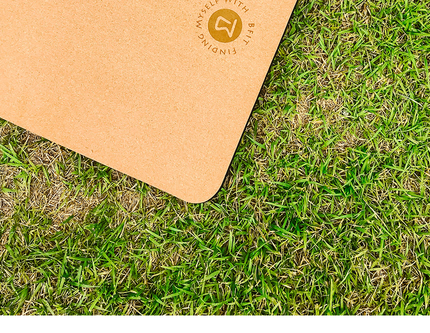 New Yoga Mat Bipit TPE Yoga Mat, Cork Pilates Wide