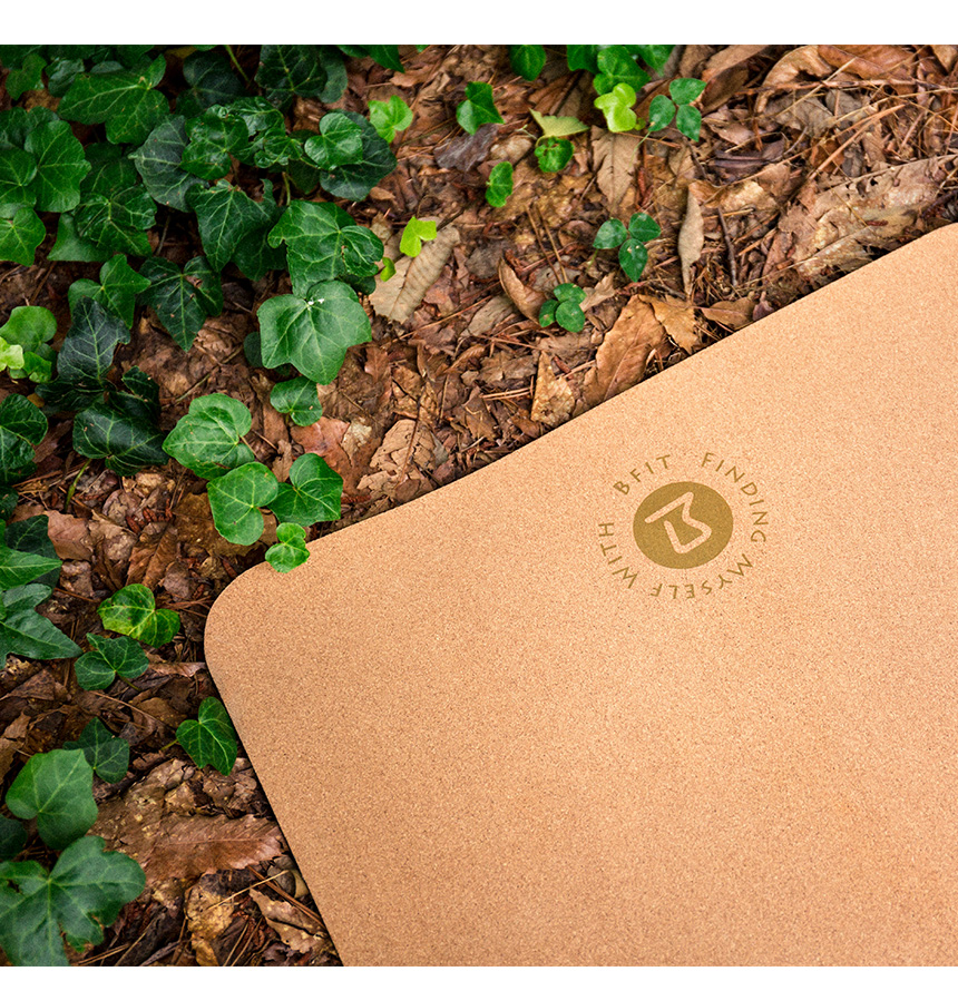 New Yoga Mat Bipit TPE Yoga Mat, Cork Pilates Wide