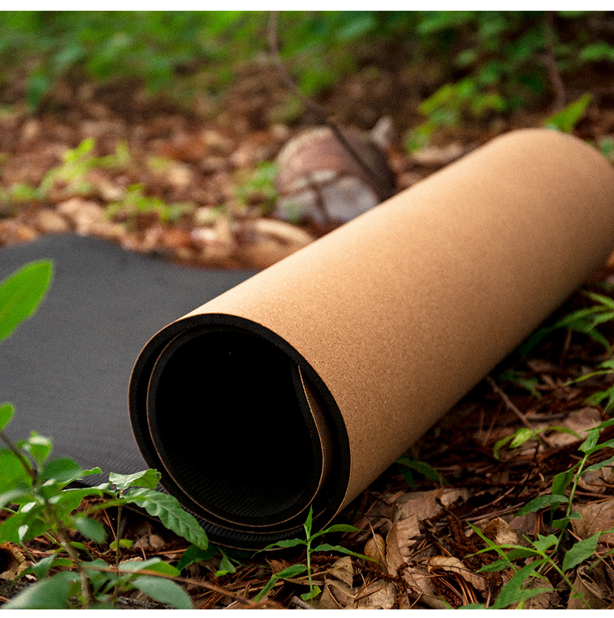 New Yoga Mat Bipit TPE Yoga Mat, Cork Pilates Wide