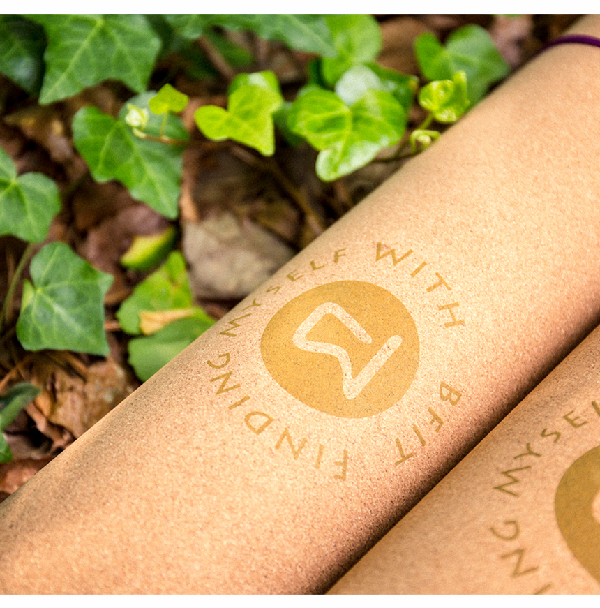 New Yoga Mat Bipit TPE Yoga Mat, Cork Pilates Wide