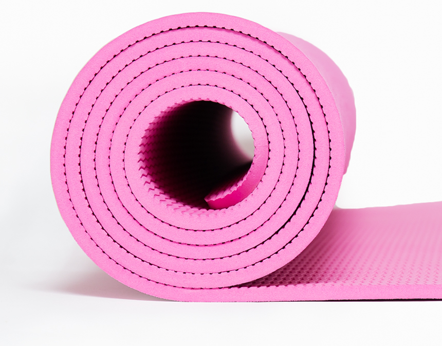 New Yoga Mat Bipit TPE Yoga Mat, Cork Pilates Wide