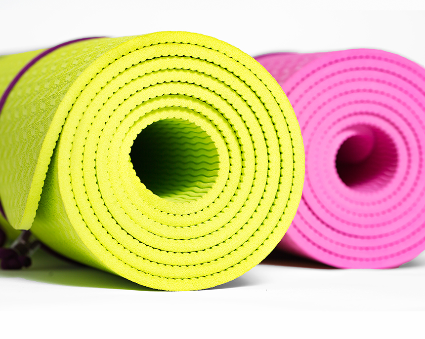 New Yoga Mat Bipit TPE Yoga Mat, Cork Pilates Wide
