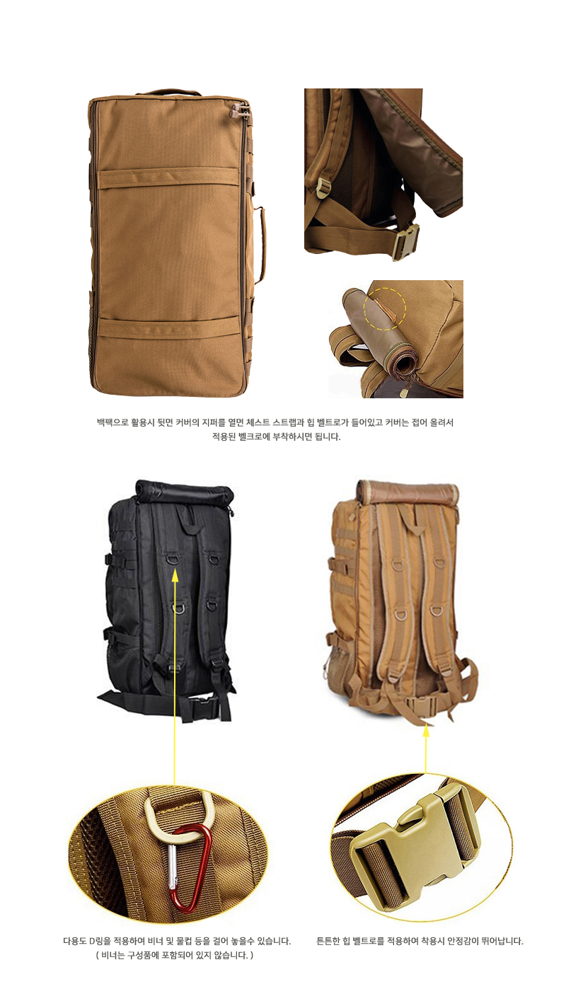 NEW BACKPACK Travel Military Backpack 45L Backpack