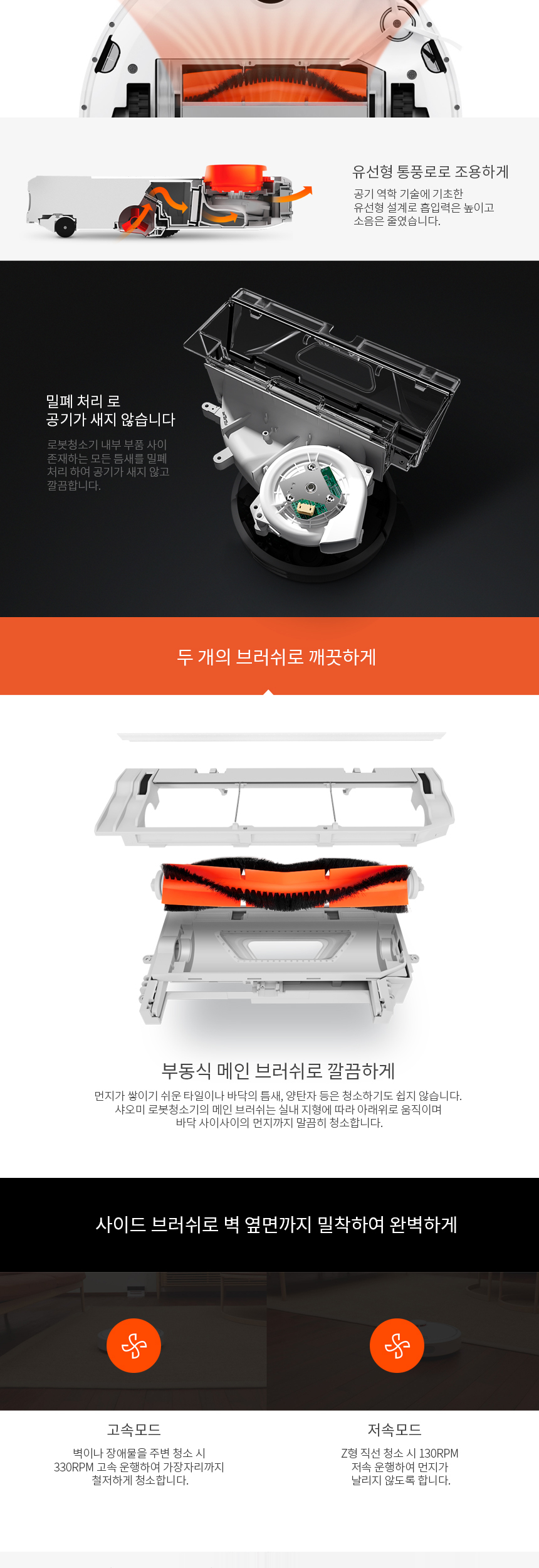 Xiaomi 선풍기 상세페이지