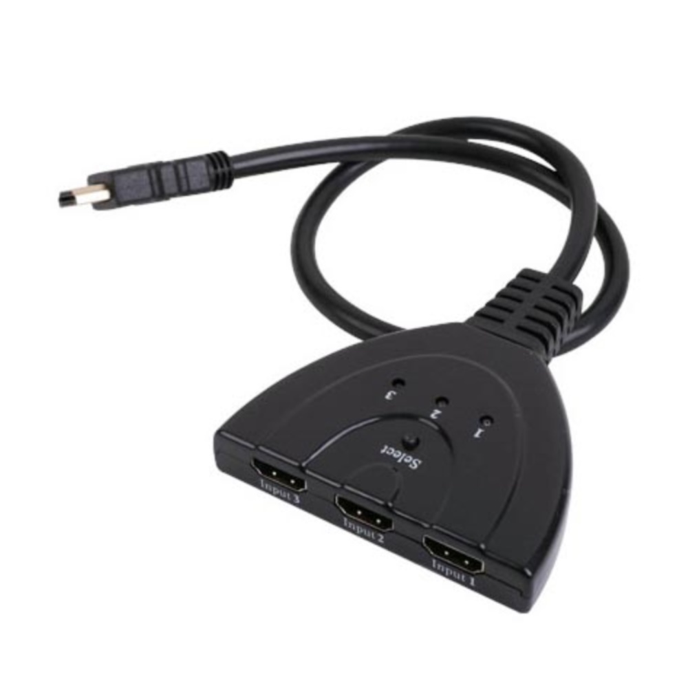 HDMI 3in1 선택기 고해상도 HD지원 콘솔 노트북 디스플레이 분배기