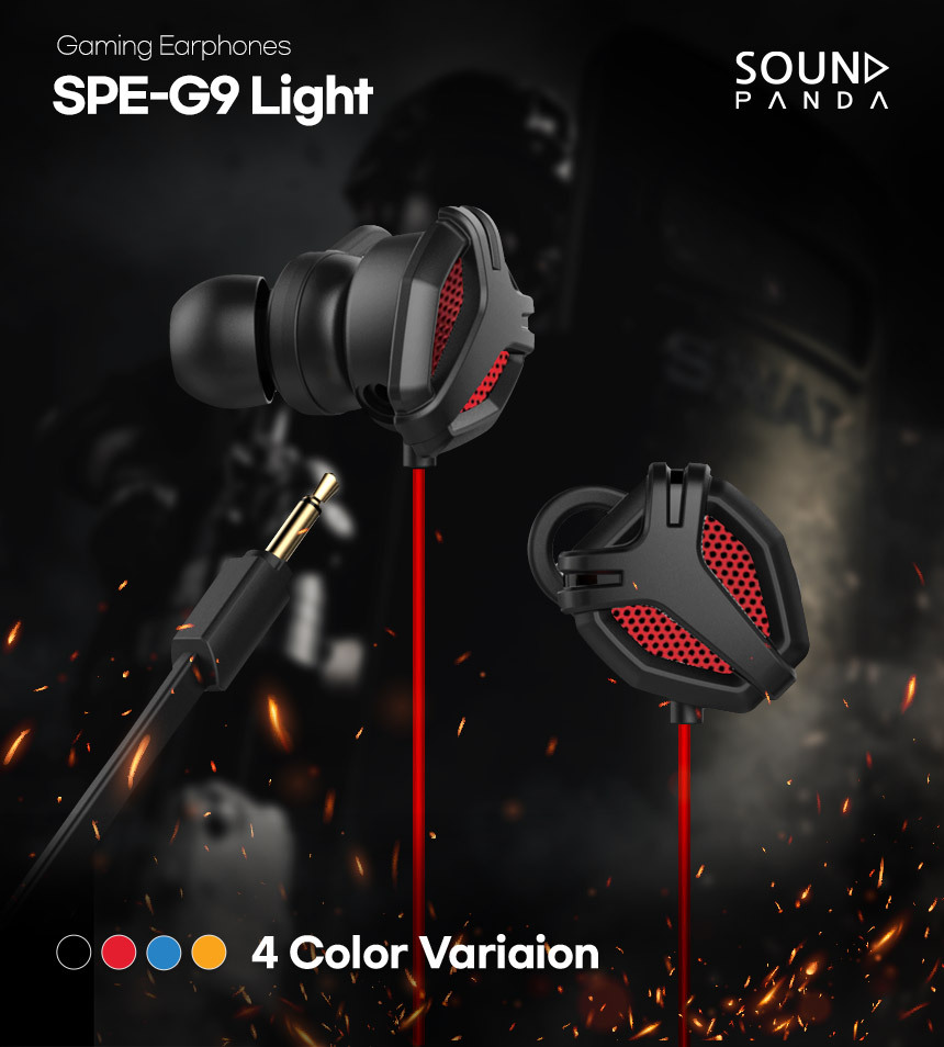 Gaming Earphones SPE-G9 Light