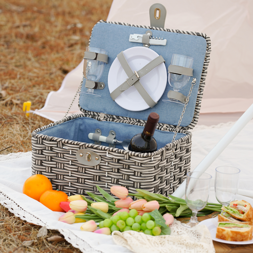 [벨리벤] 리에또 피크닉 바구니 세트 2인