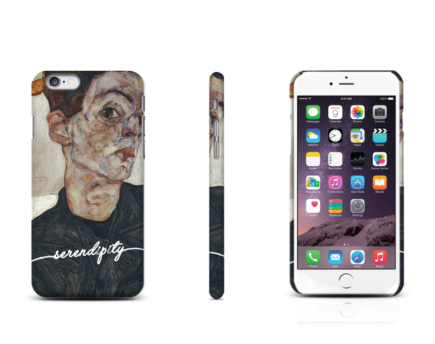 New Galaxy S8 Plus Egon Schiele's self-portrait