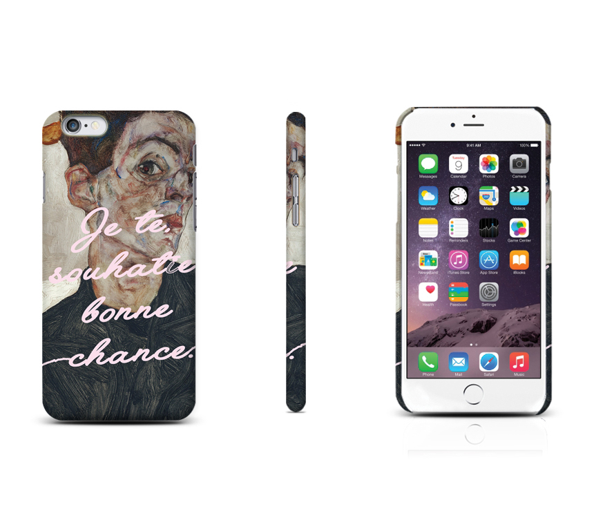 New Galaxy S8 Plus Egon Schiele's self-portrait