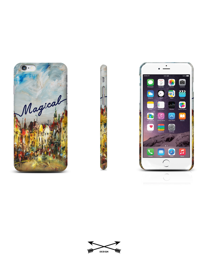 New Galaxy S8 plus Hallstatt Lake townscape case p