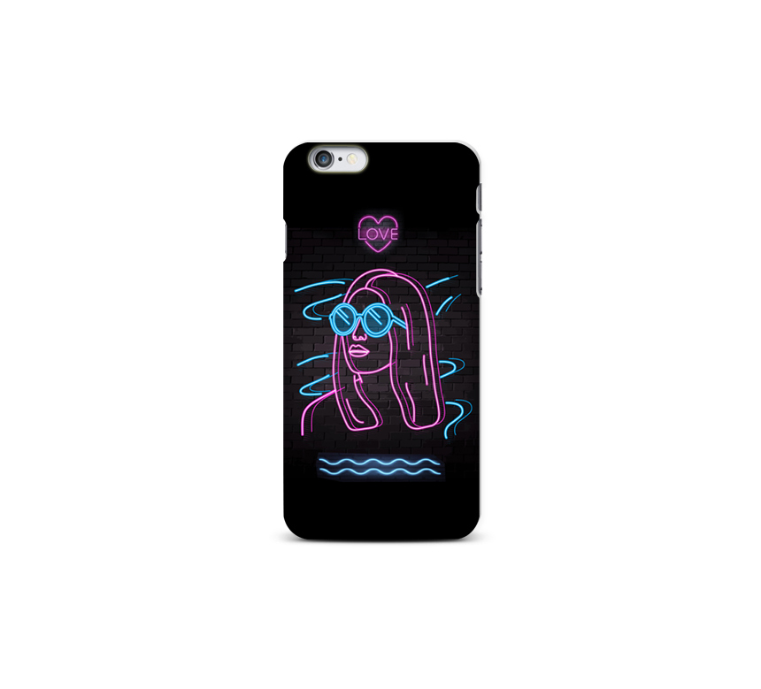 New Galaxy S8 Plus Neon Girls Love Case Sensitive 