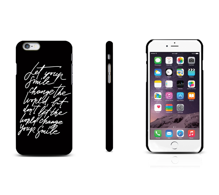 New Galaxy S8 Plus Lettering Message Drawing Cases