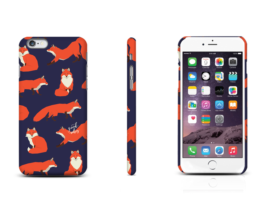 New Galaxy S8 Plus Jute Fox Pattern Case Girlfrien